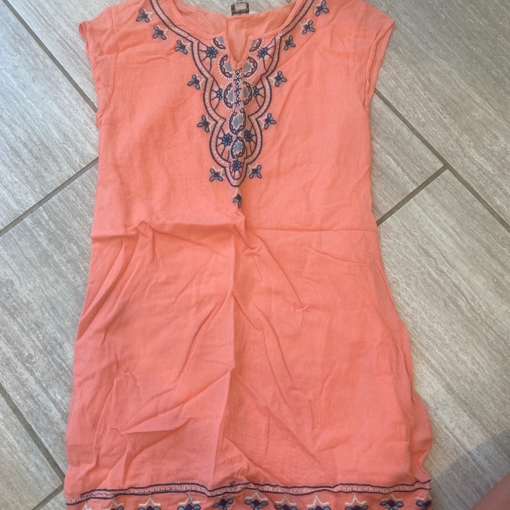 Coral Blouse
